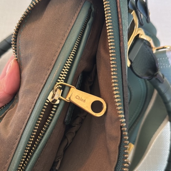 Chloe Eucalyptus Green Marcie Medium Tote Shoulder Bag - Picture 10 of 10